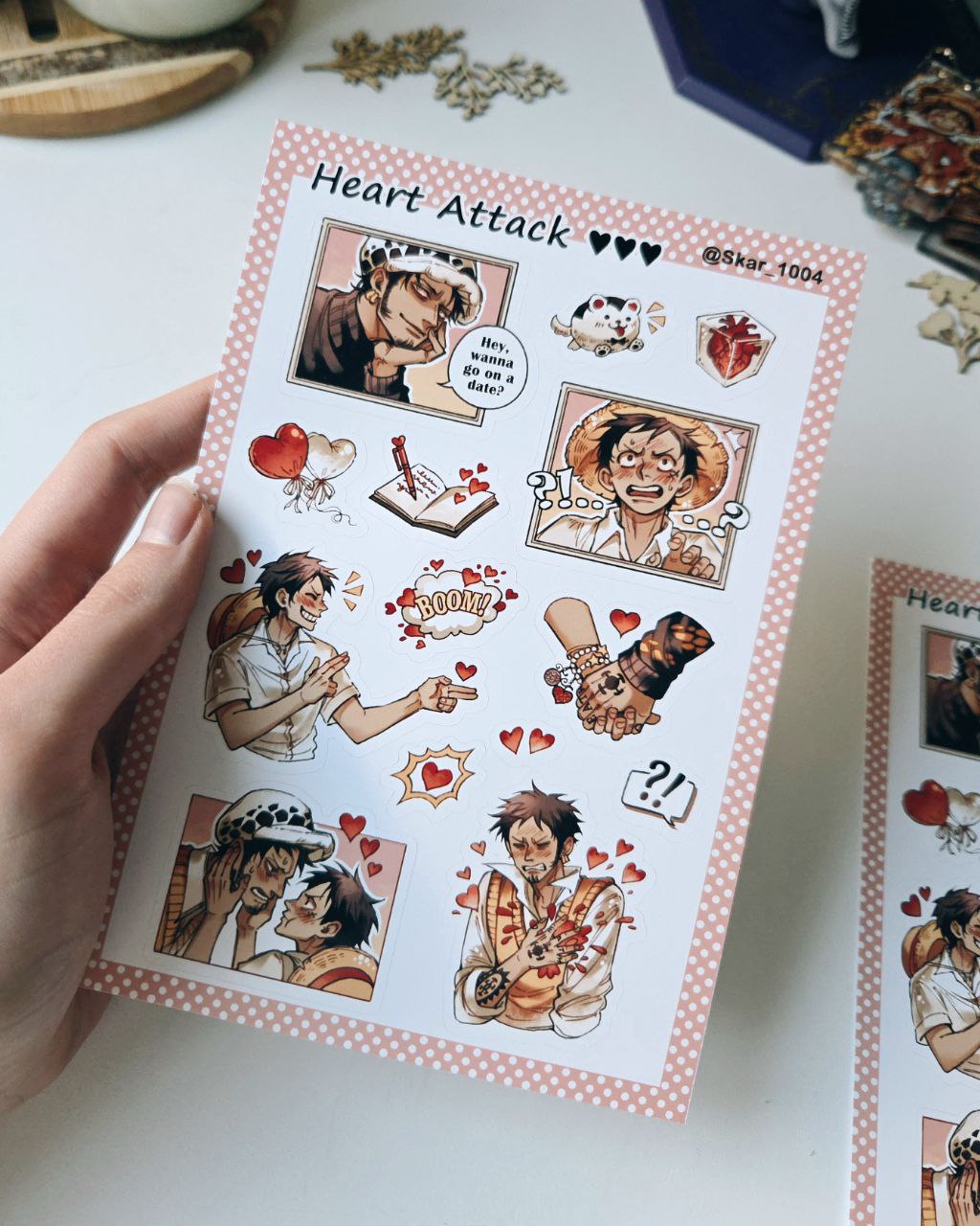 Heart Attack - Sticker Sheet