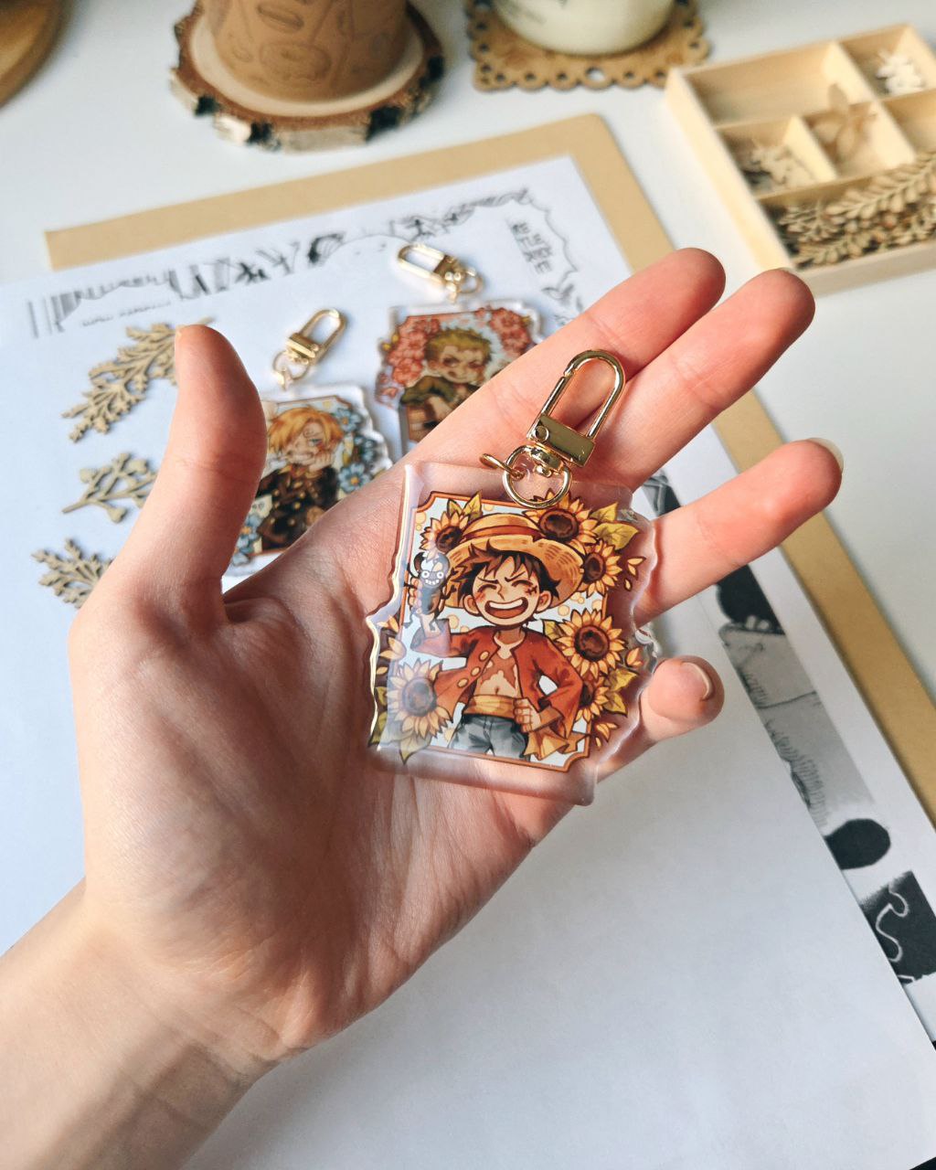 Flowers Keychains (OP)