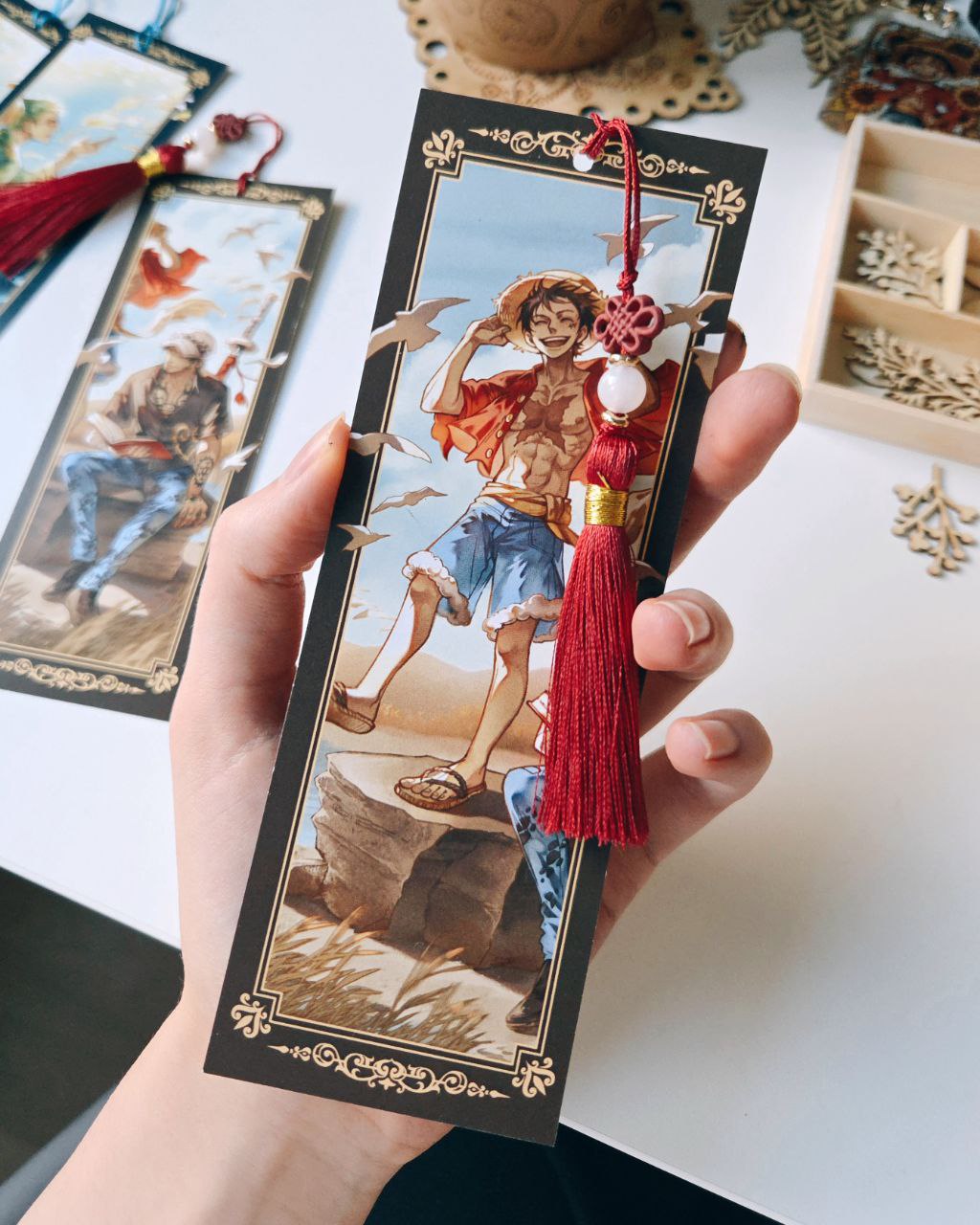 Sky/Sea Tassel Bookmarks