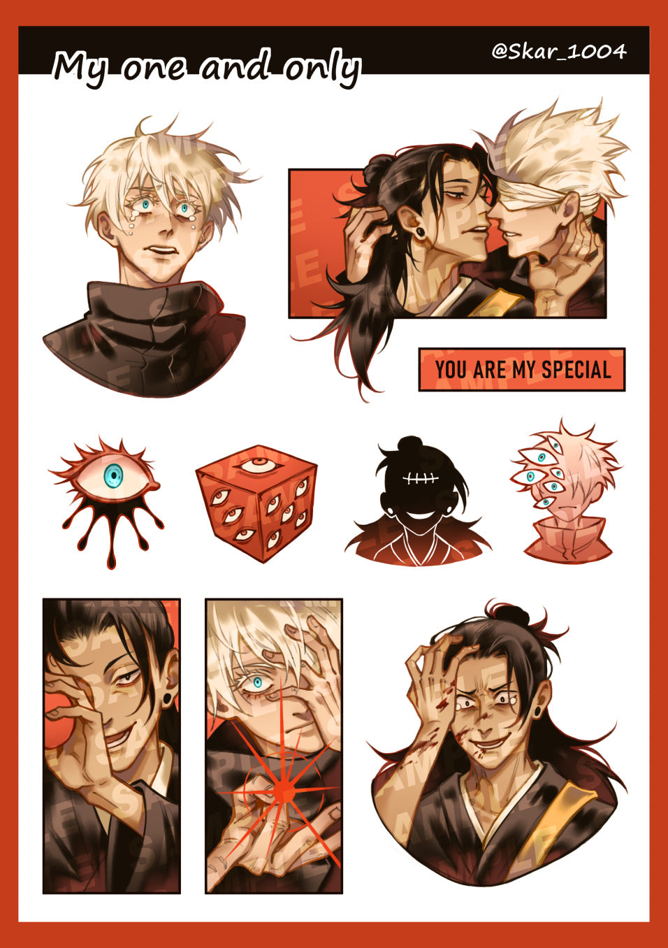 My one and only - Sticker Sheet