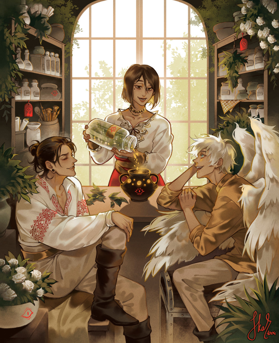 Shoko's home - Art print