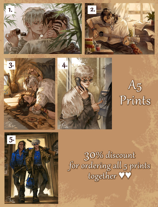 SatoSugu set #2 - Art Prints