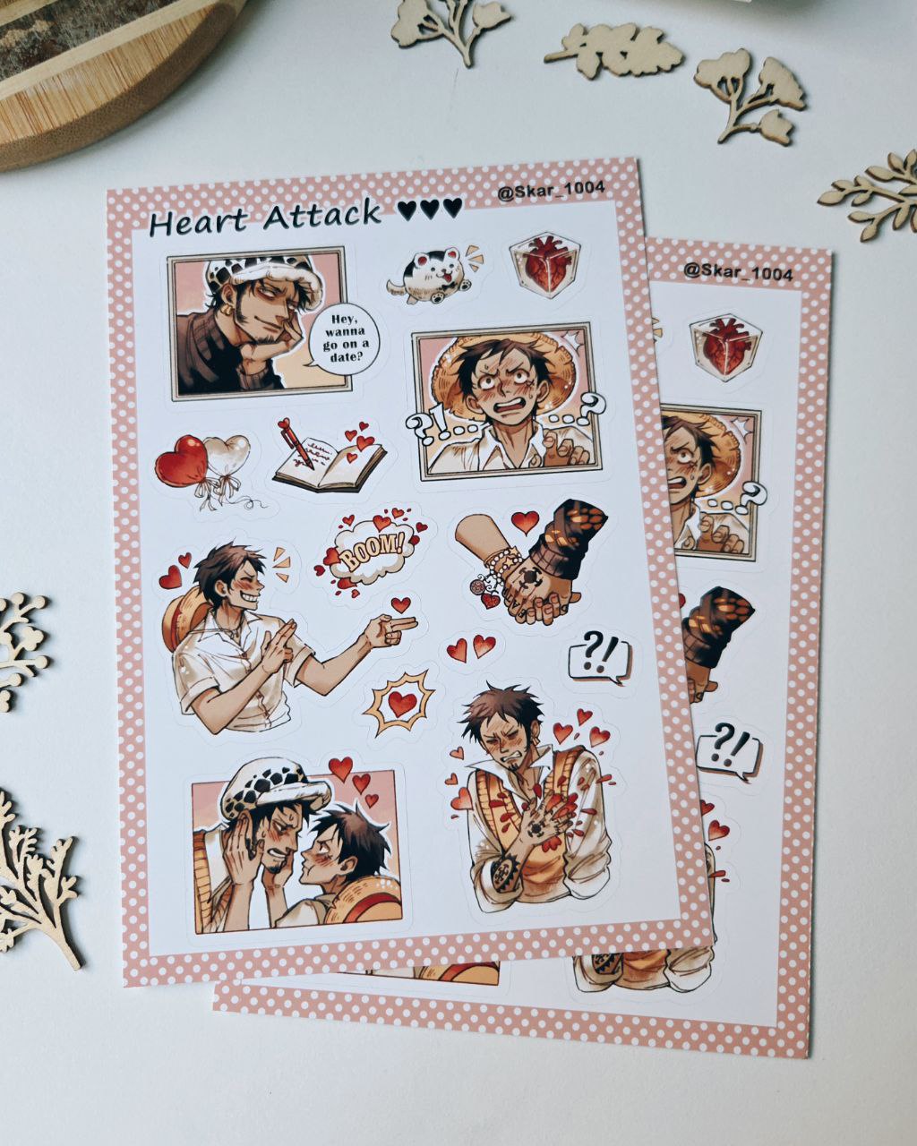Heart Attack - Sticker Sheet