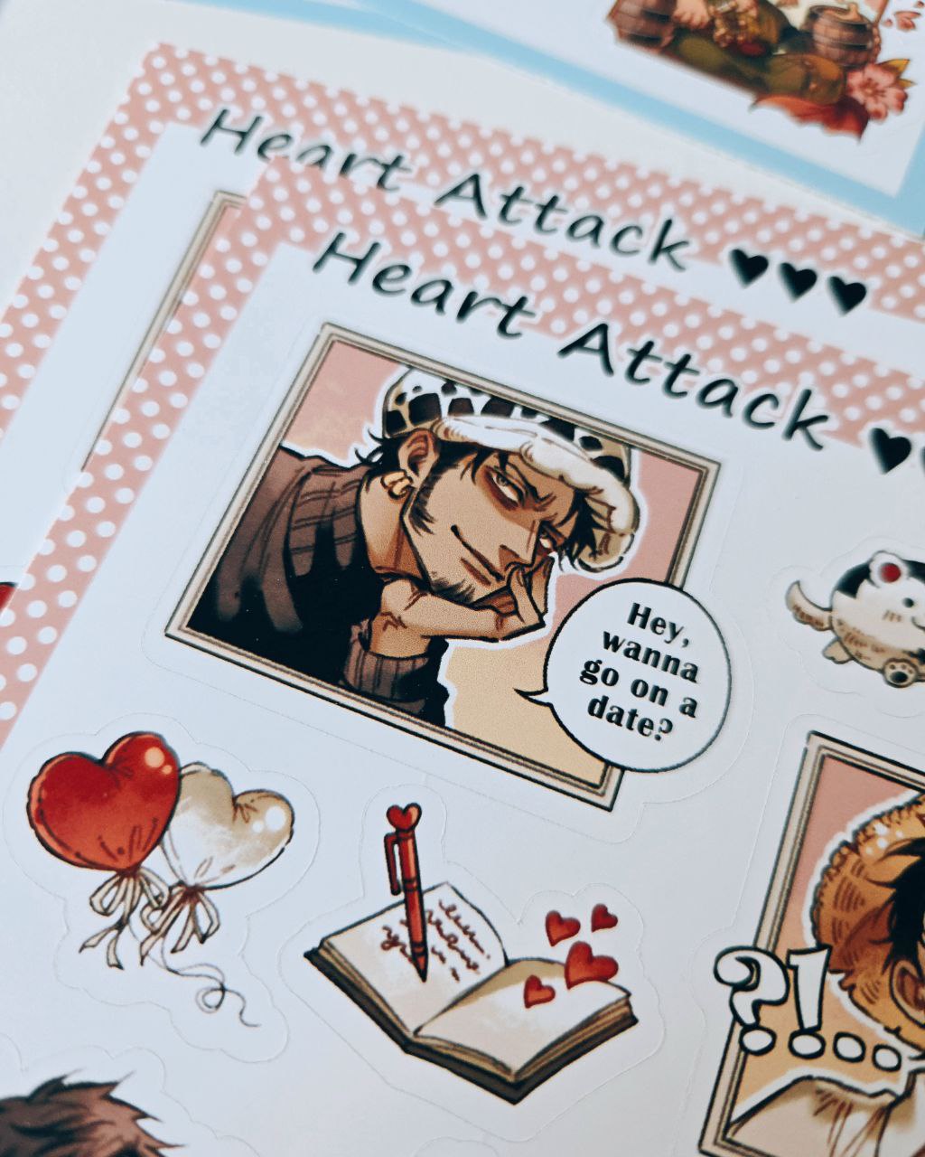 Heart Attack - Sticker Sheet