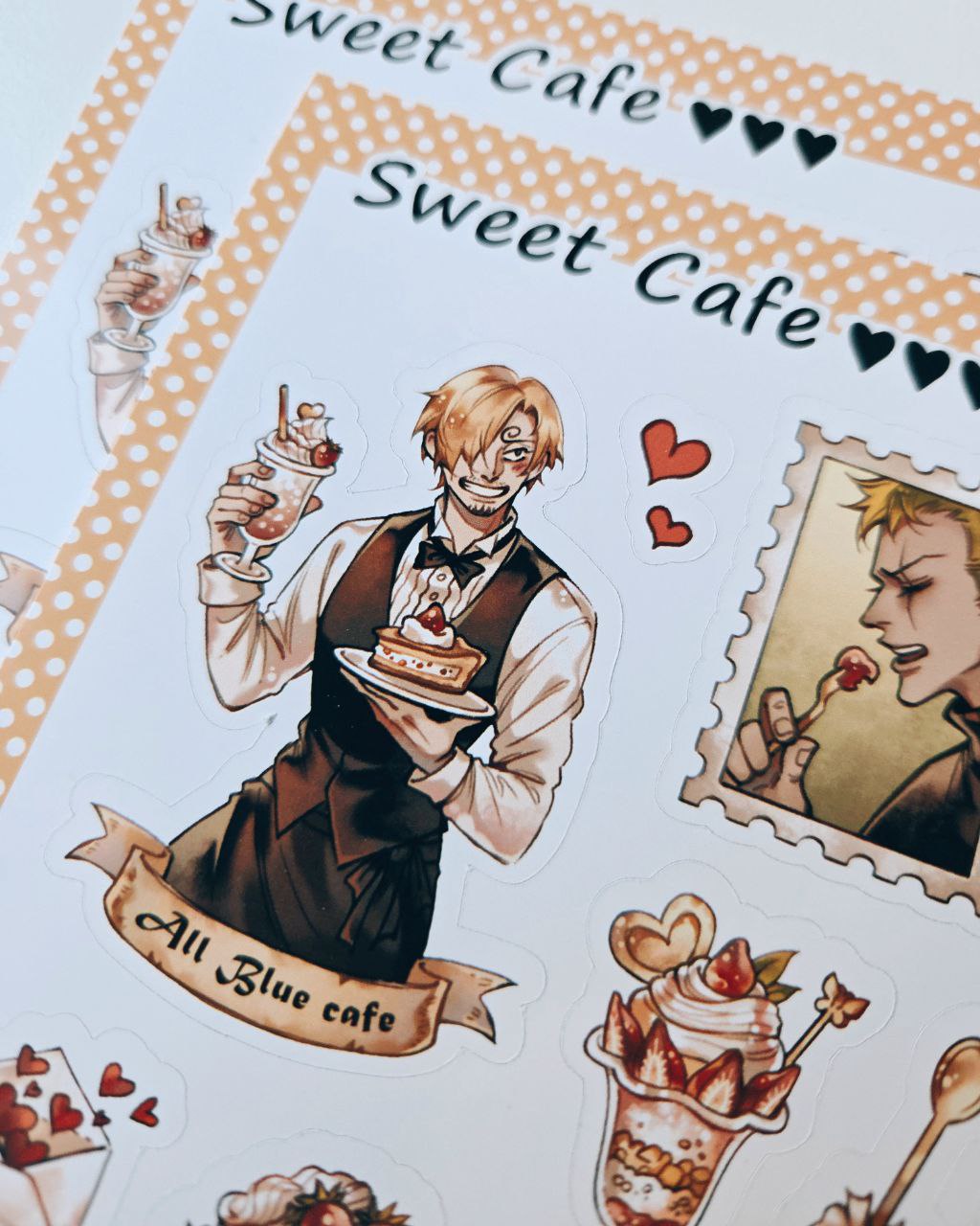 Sweet Cafe - Sticker Sheet