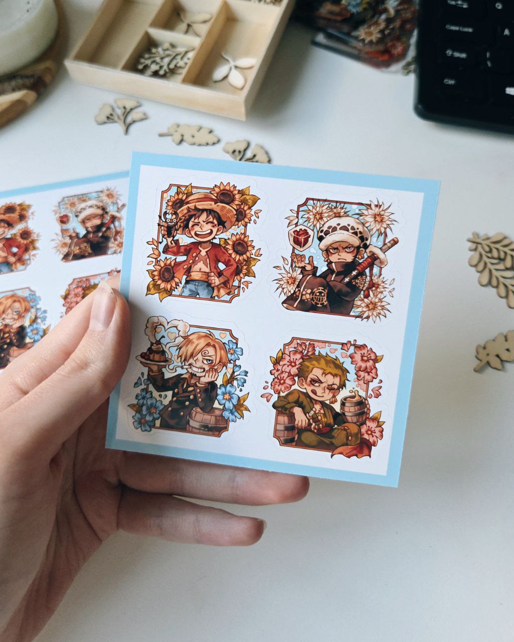 Flower Box - Sticker Sheet