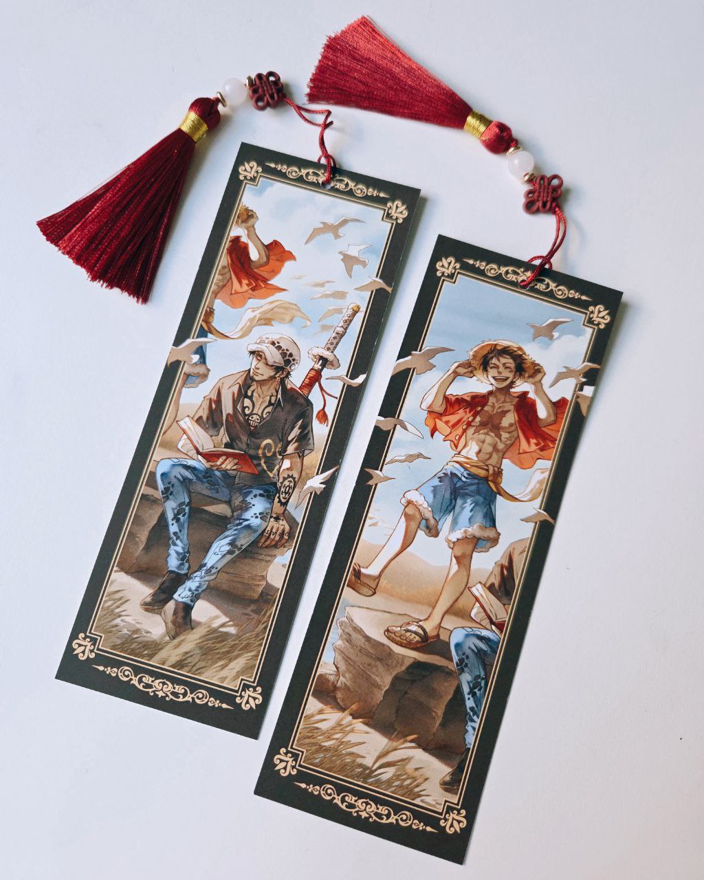Sky/Sea Tassel Bookmarks