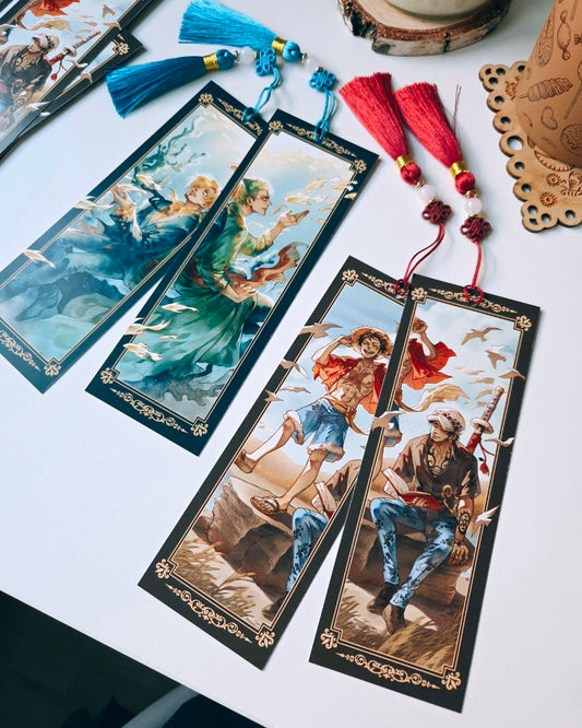 Sky/Sea Tassel Bookmarks