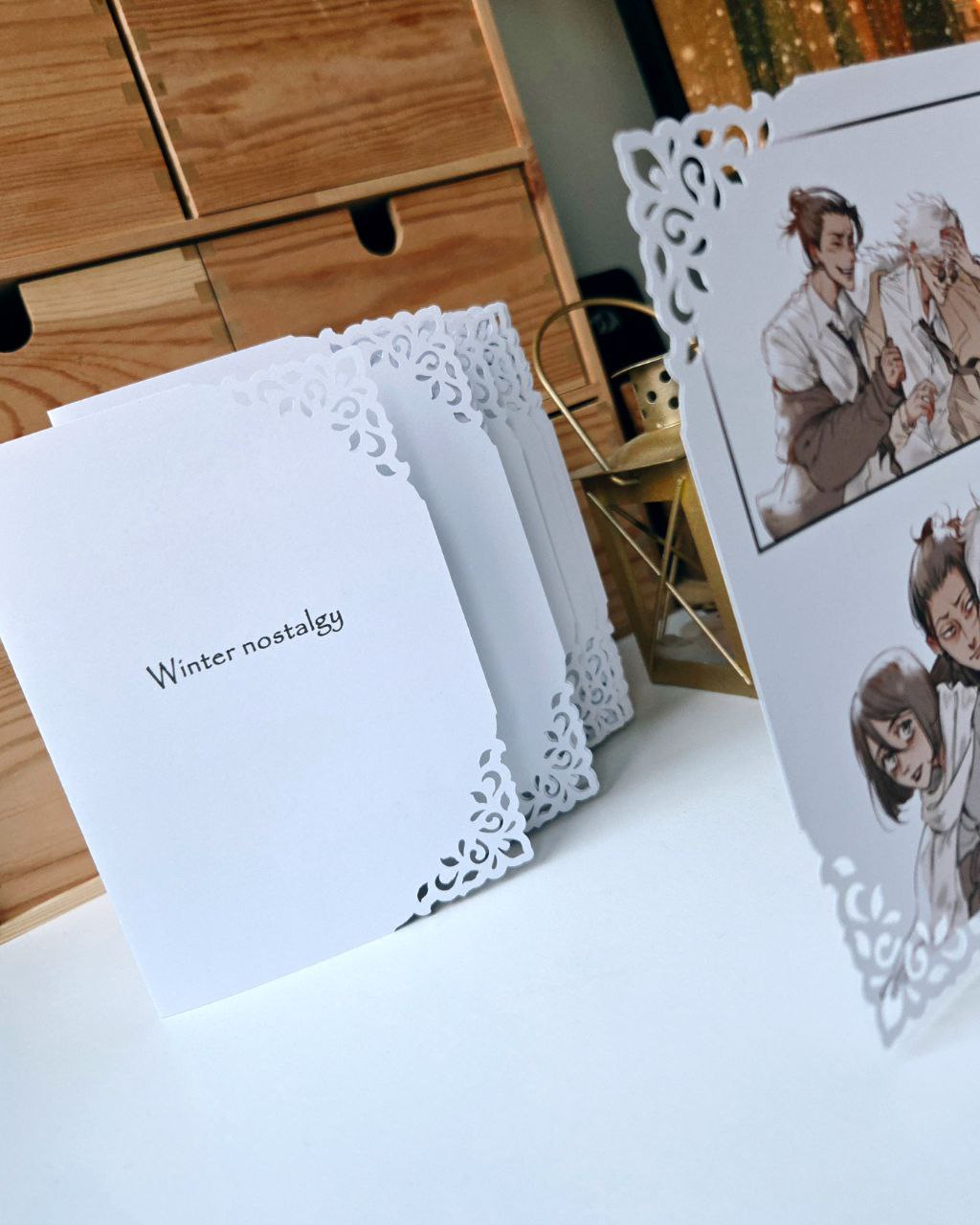 Winter nostalgy - SaShiSu card