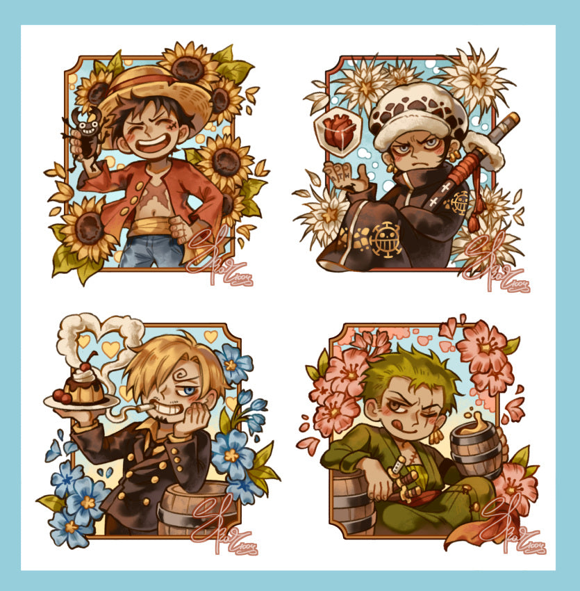 Flower Box - Sticker Sheet