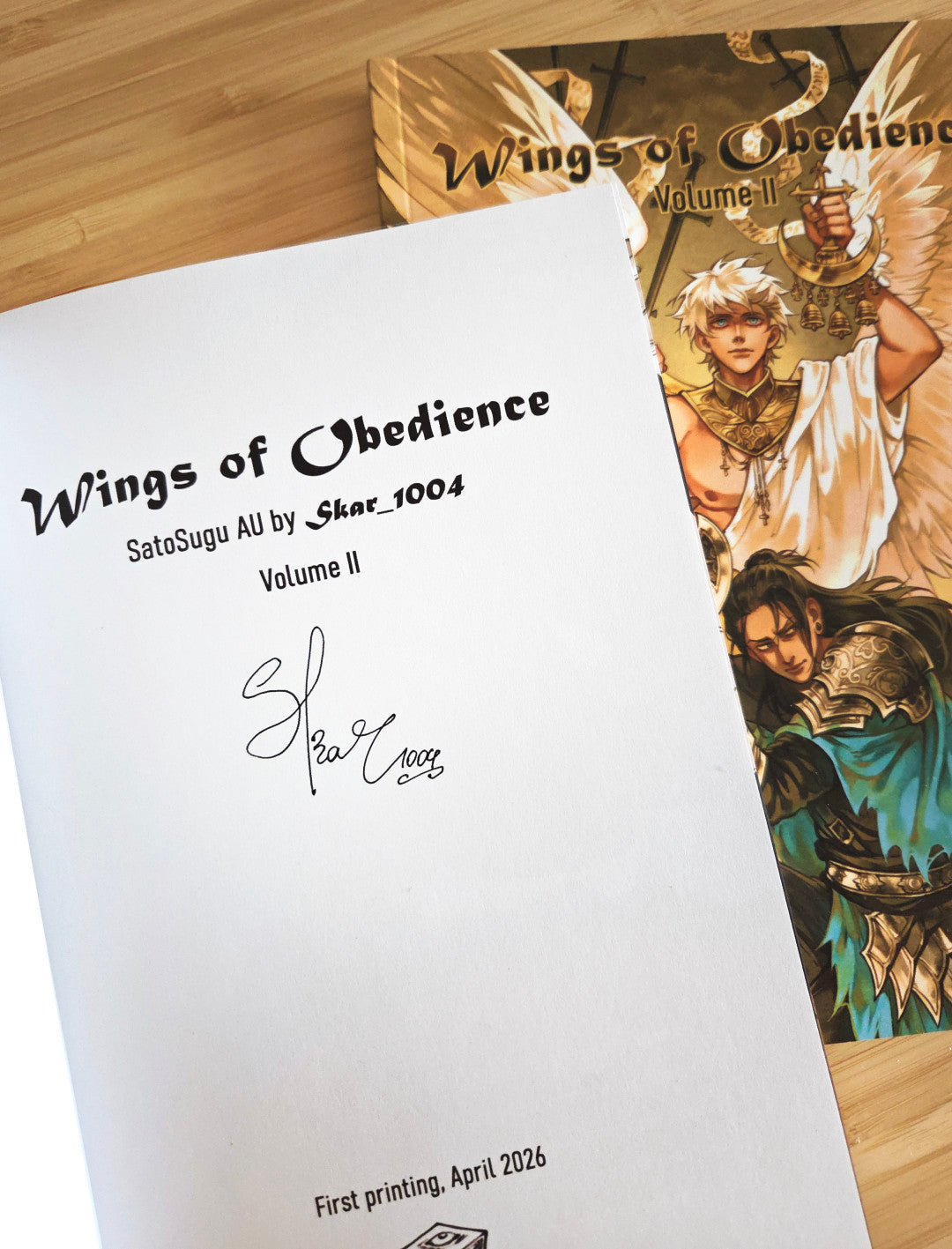 Wings of Obedience - Volume 2 [pre-orders are CLOSED]